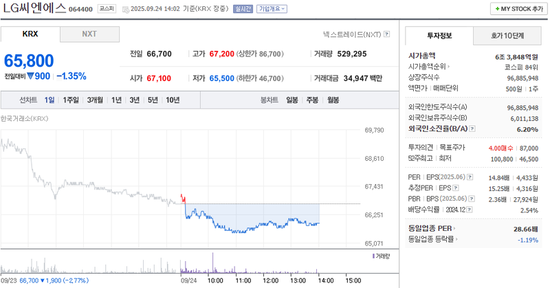 출처: 네이버페이증권 제공