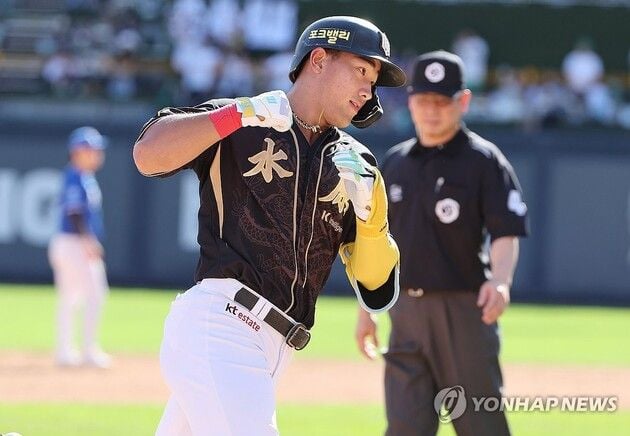 “OPS 1.013 기록”…kt 안현민, 역대 최연소 4위 도전 / 연합뉴스