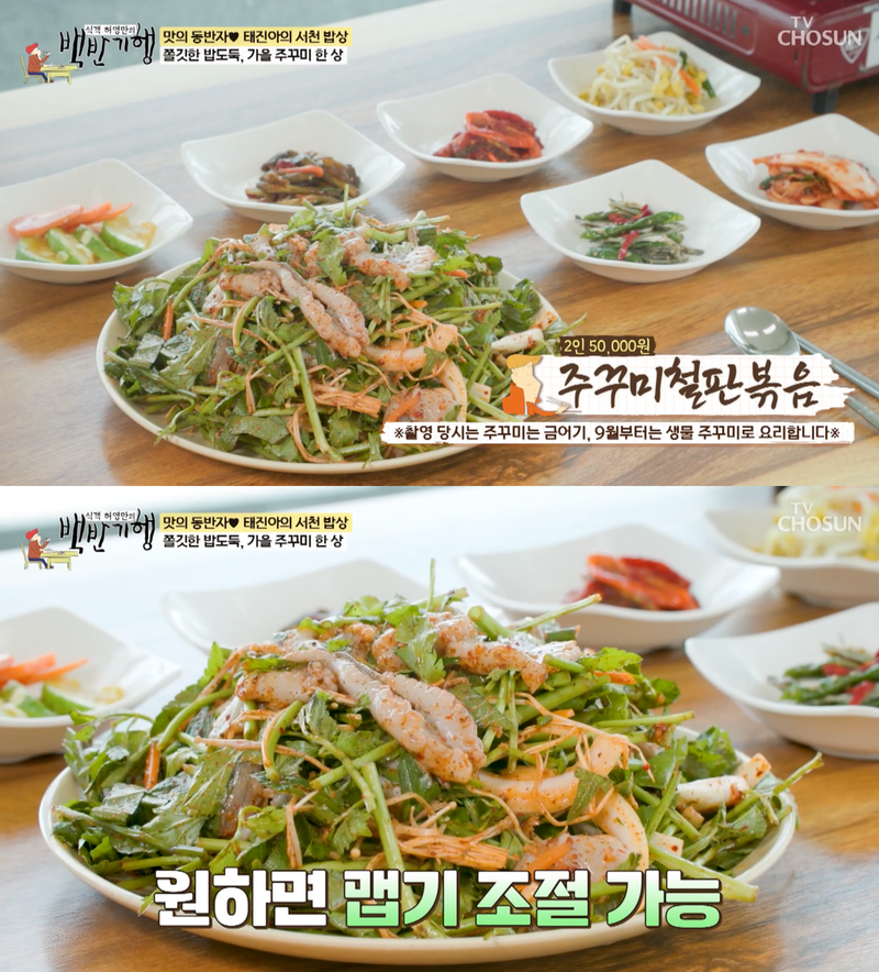 TV조선 '식객 허영만의 백반기행' 방송 캡처