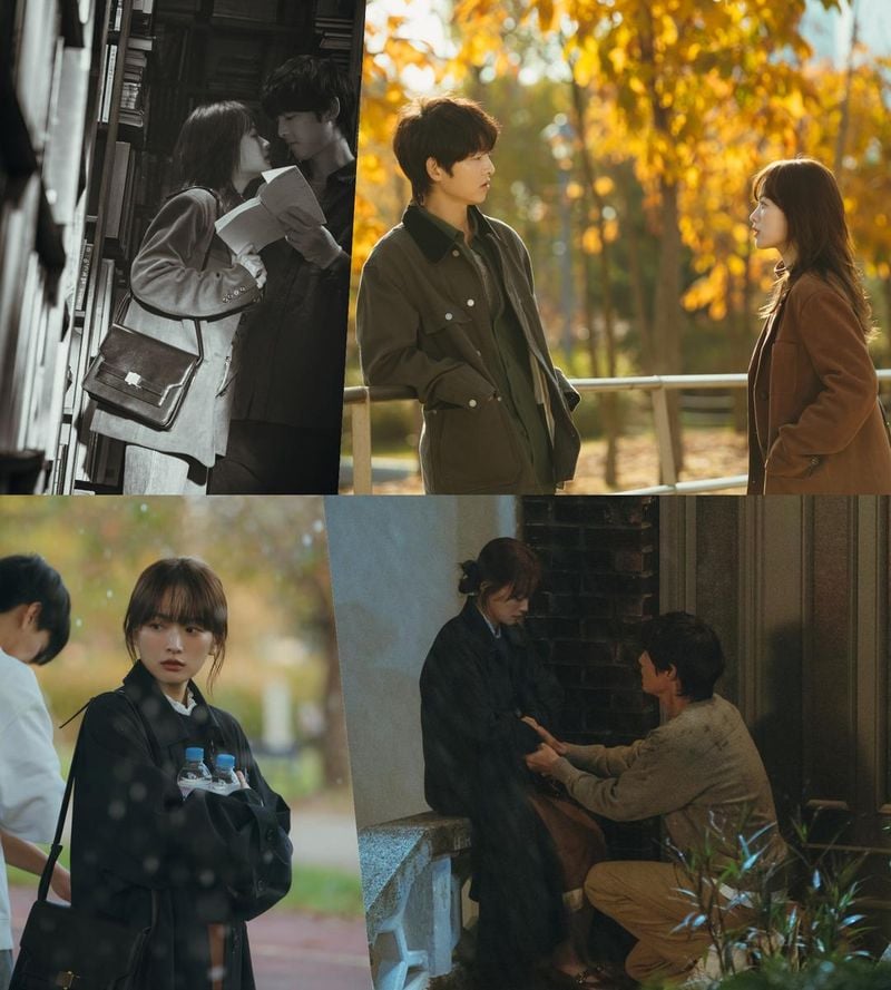 “입술에 머문 시선”…송중기·천우희, ‘마이 유스’ 위기 속 직진 로맨스→심장 쿵쾅 / JTBC