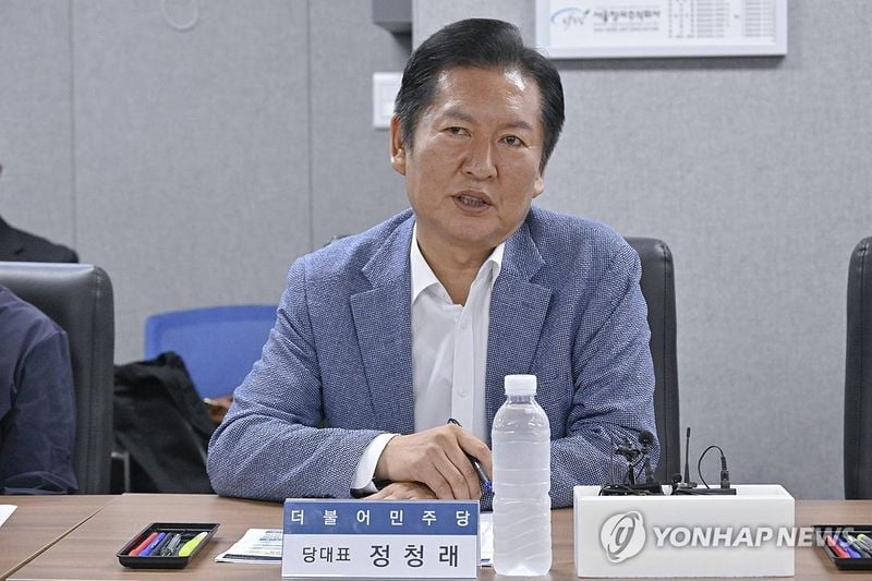 더불어민주당 정청래 대표 / 연합뉴스