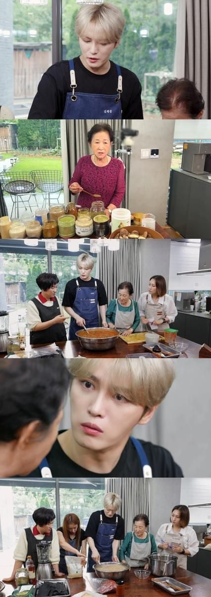 “없어지면 안 돼”…김재중, ‘편스토랑’서 母 항암 밥상 비밀 레시피 전수→눈물의 가족 이야기 / KBS2TV‘신상출시편스토랑’
