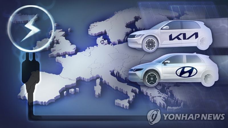 현대차·기아 유럽 친환경차 선전…시장 점유율 안착→중장기 전략 주목