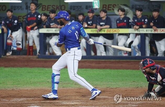 “147타점 신기록”…디아즈, 삼성에서 KBO리그 새 역사 / 연합뉴스