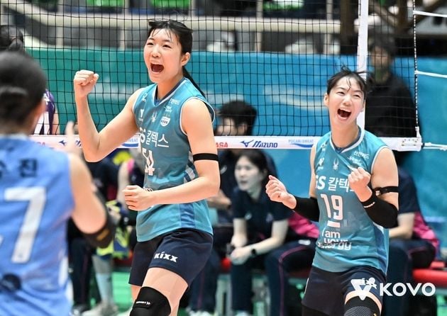 “권민지 24점 맹활약”…GS칼텍스, 3전 전승으로 컵대회 준결승 진출 / 연합뉴스