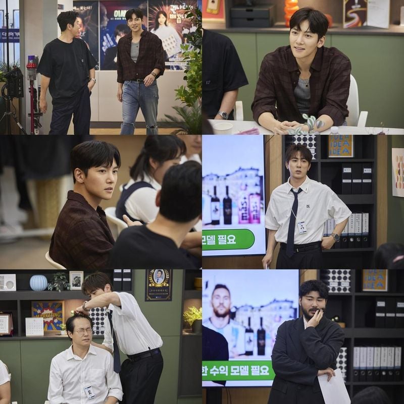 “지창욱, 조각미남의 반전 활약”…‘직장인들’ 시즌2 조우 현장→유쾌 긴장감 폭발 / 쿠팡플레이