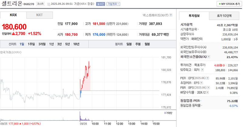 출처: 네이버페이증권 제공