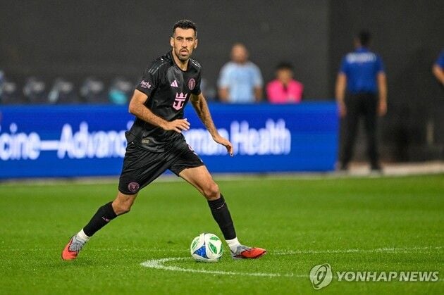 “통산 32개 트로피”…부스케츠, MLS 시즌 후 은퇴 선언 / 연합뉴스