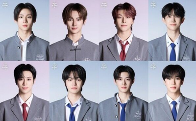 보이즈2플래닛 알디원 8인조 발표(출처=Mnet)