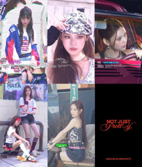 izna, 파격 변신 담은 Not Just Pretty
