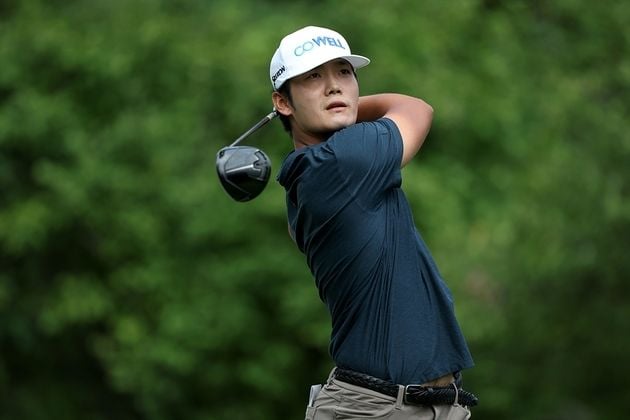 “연속 버디로 단독 선두”…김종학, KPGA 최경주 인비테이셔널 첫 승 도전 / 연합뉴스