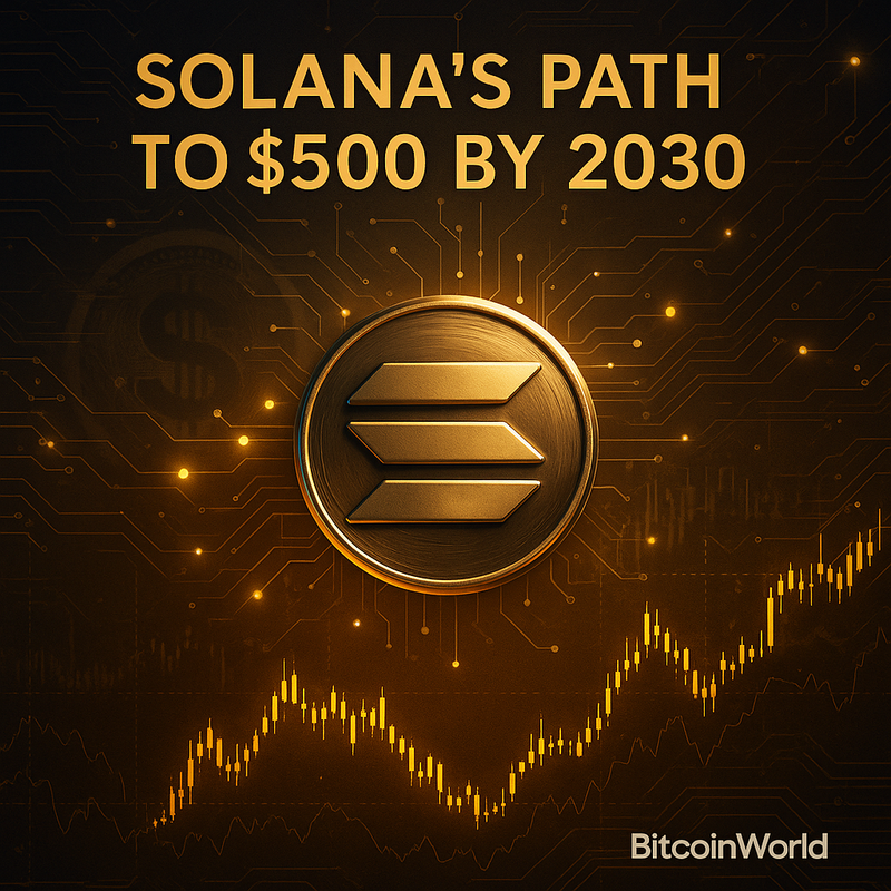 솔라나(Solana) 2030년 500달러 경로와 변수