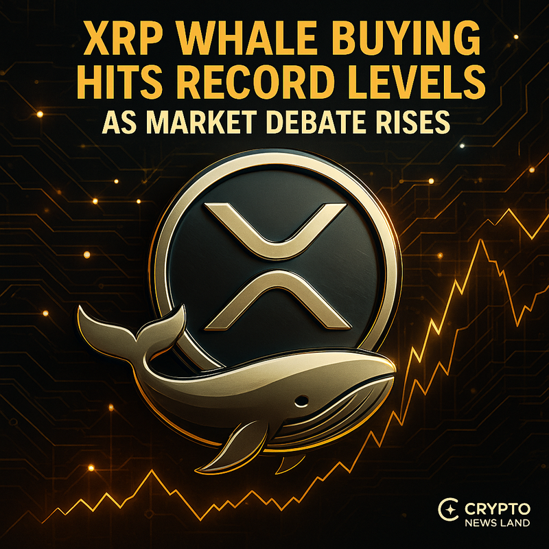 리플 XRP 고래 매집 사상 최대치…시장 분수령 논쟁 가열