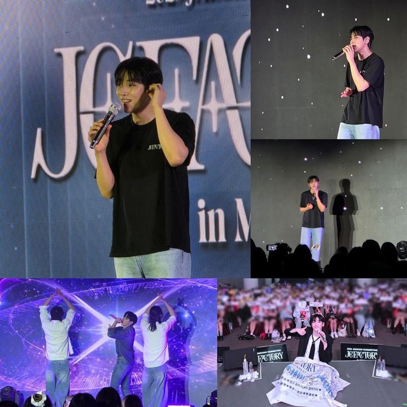 “글로벌 팬심 한곳에”…DKZ 재찬, ‘JCFACTORY’ 마카오서 투어 피날레→포스터 보이 존재감 / 동요엔터테인먼트