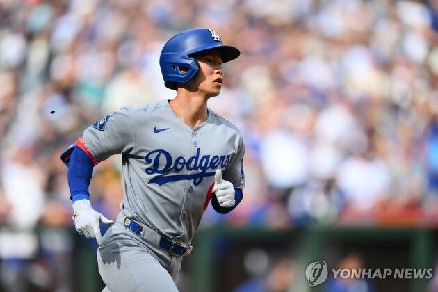 “3호 홈런 작렬”…김혜성, MLB 데뷔 시즌 0.280로 마감 / 연합뉴스