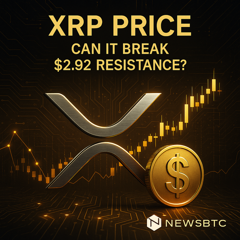 리플 XRP, 2.92달러 저항선 돌파 여부에 시장 주목