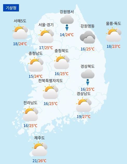 전국날씨예보 / 케이웨더