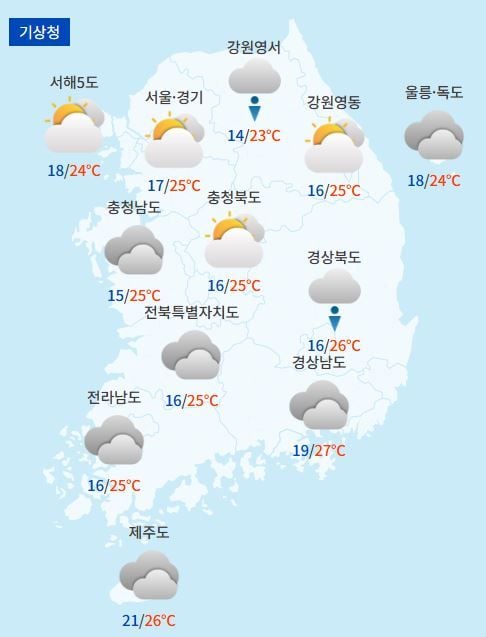 전국날씨예보 / 케이웨더