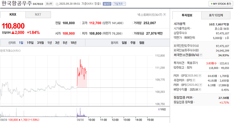 출처: 네이버페이증권 제공