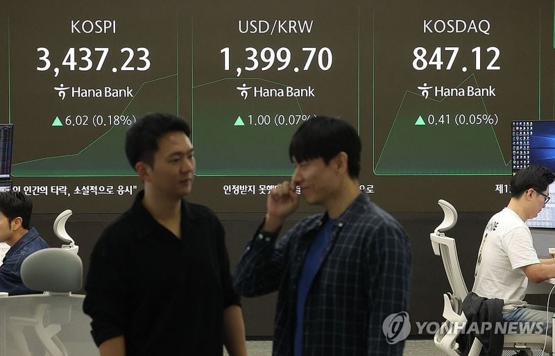 코스피 0.06% 약보합…美 셧다운 우려 속 삼성전자·SK하이닉스 하락
