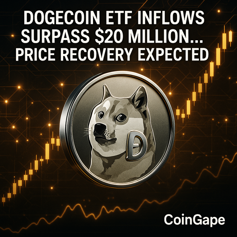 도지코인 ETF 자금 유입 2천만 달러 돌파…가격 반등 기대