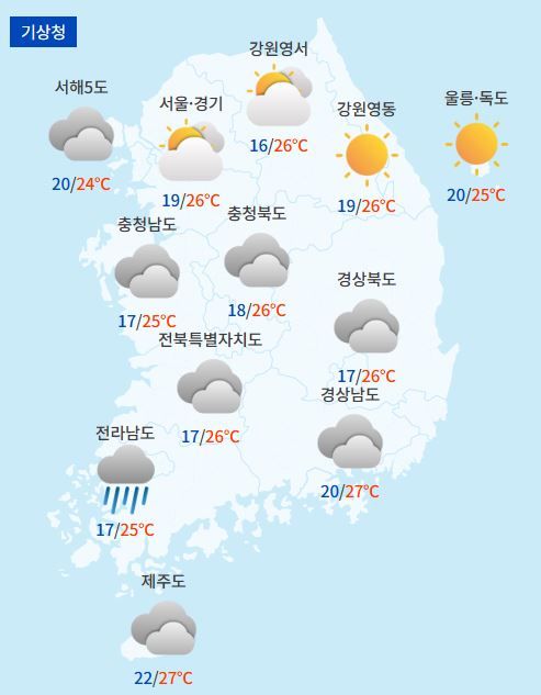 전국날씨예보 / 케이웨더
