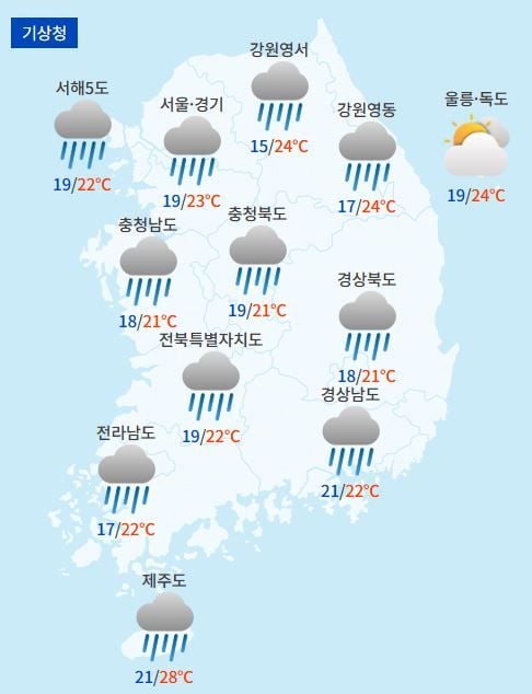 전국날씨예보 / 케이웨더