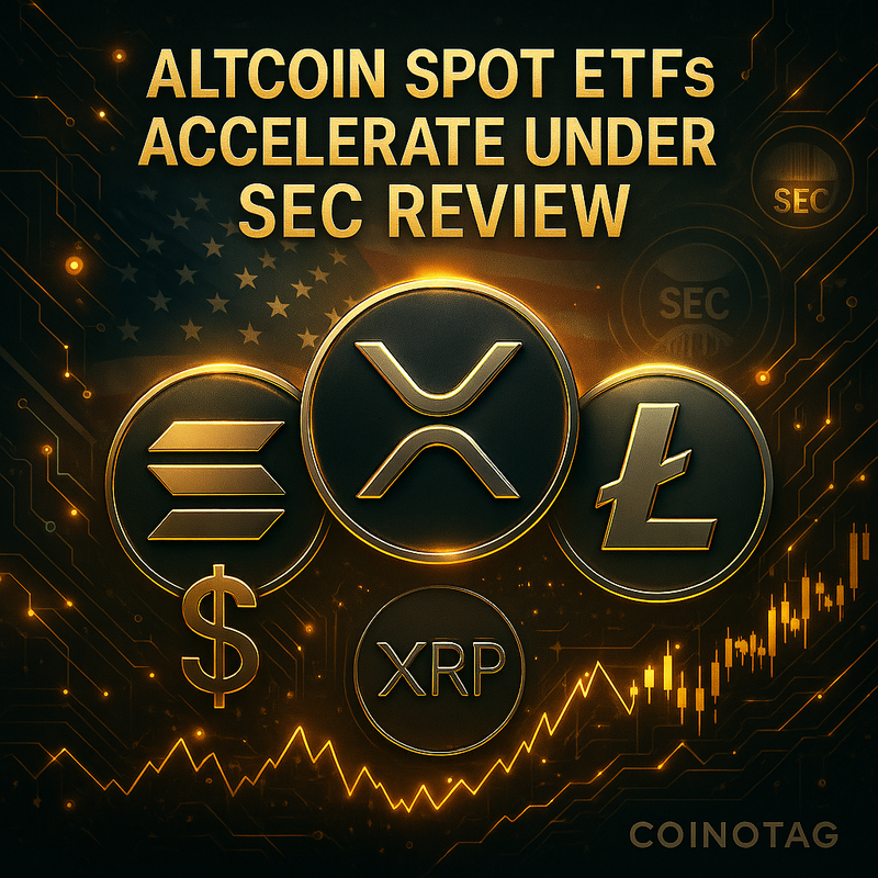 솔라나·리플 XRP·라이트코인 현물 ETF 심사 가속