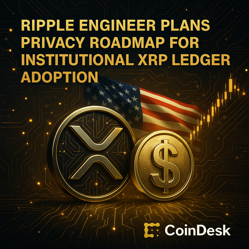 리플 엔지니어, XRP 레저 기관 채택 위한 프라이버시 로드맵 제시