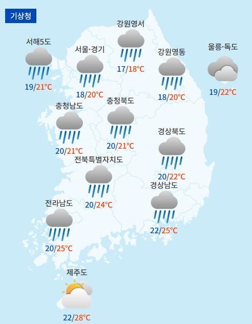 전국날씨예보 / 케이웨더
