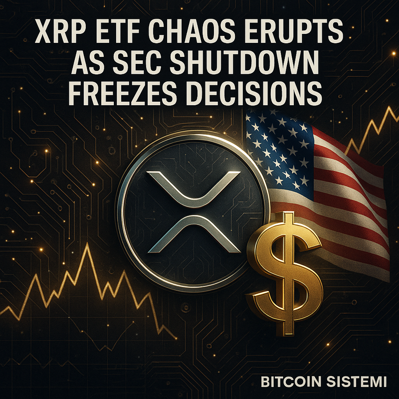 SEC 셧다운 여파…리플 XRP ETF 승인설 혼란 확산