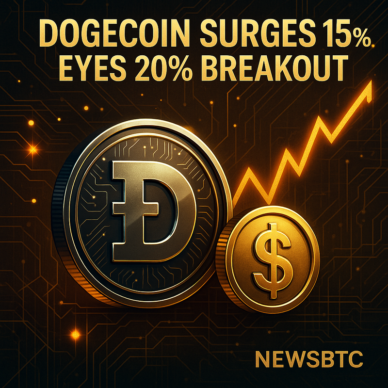 도지코인(Dogecoin) 15% 급등…고래 3천만 개 매집에 20% 추가 상승 기대감
