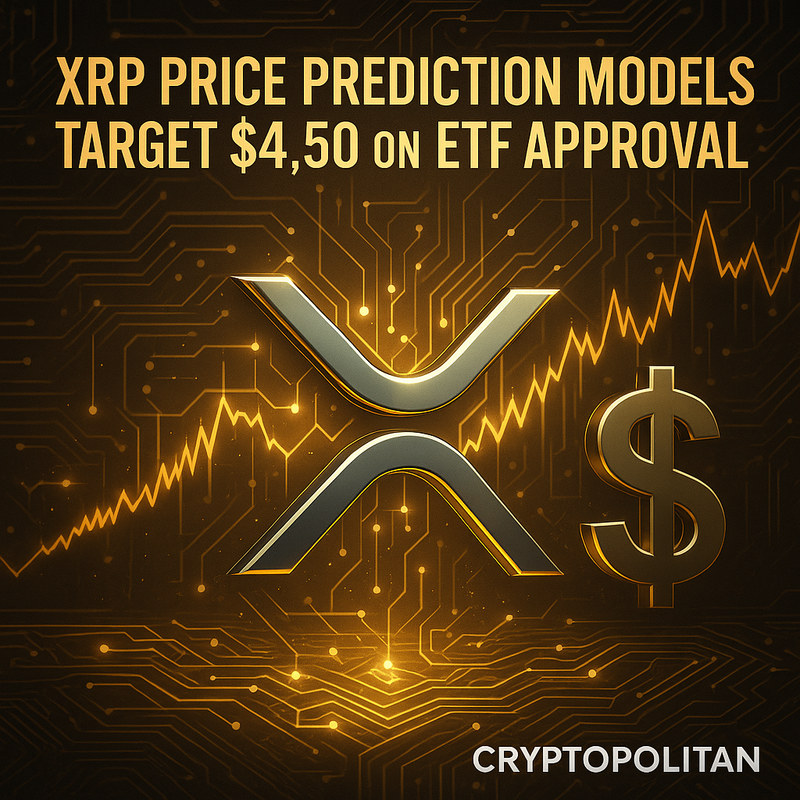 리플 XRP ETF 승인 기대에 4.5달러 상승 가능성…레이어 브렛 1만2500% 수익 전망