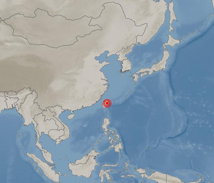 대만 화롄현 인근 규모 5.0 지진 발생…국내 영향 없어 / 기상청