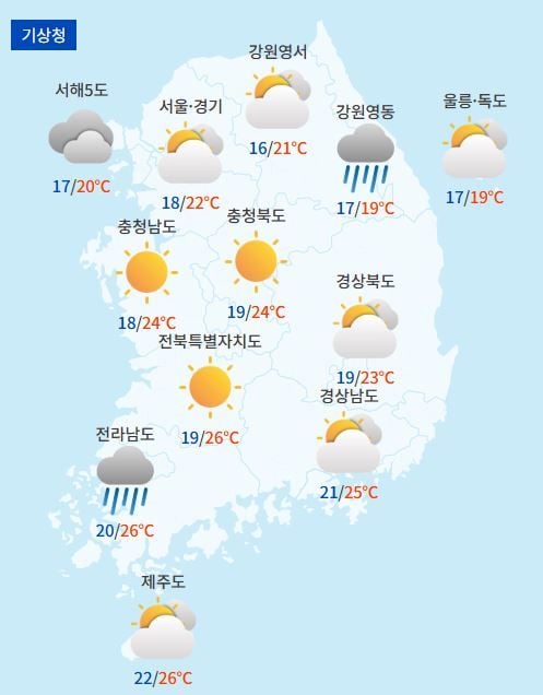 전국날씨예보 / 케이웨더
