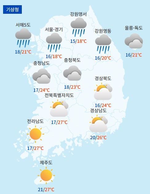 전국날씨예보 / 케이웨더