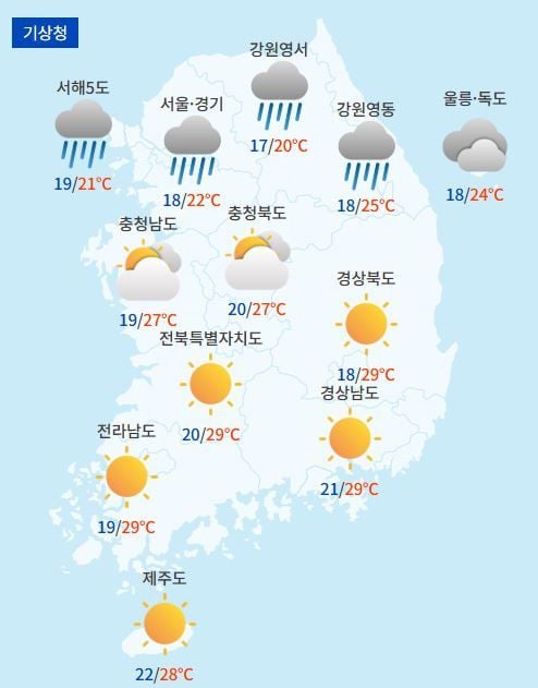 전국날씨예보 / 케이웨더