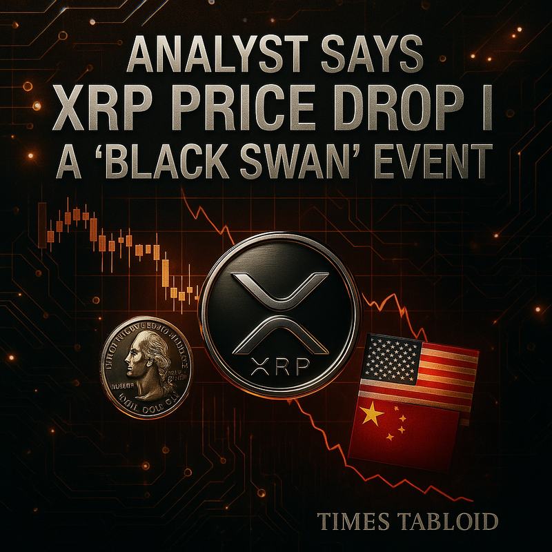 리플 XRP ‘블랙스완’ 급락…레버리지 취약성 노출