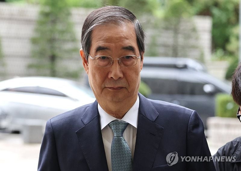내란 우두머리 방조 등 혐의로 기소된 한덕수 전 국무총리 / 연합뉴스