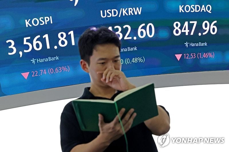 코스피 3,580대 상승 출발…코스닥도 0.8%↑