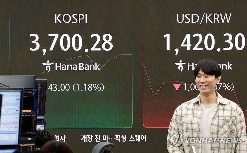 ‘코스피’ 사상 첫 장중 3,700선 돌파…외국인·기관 순매수 주도