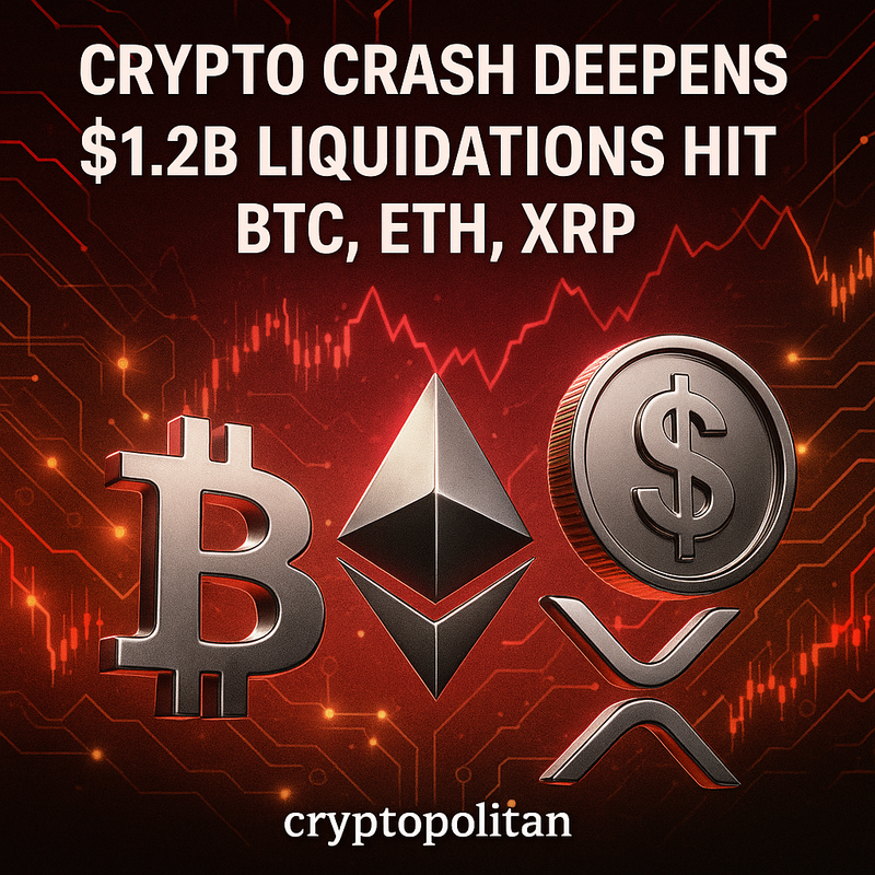 암호화폐 급락 심화…비트코인·이더리움·리플 XRP 대규모 청산 분석