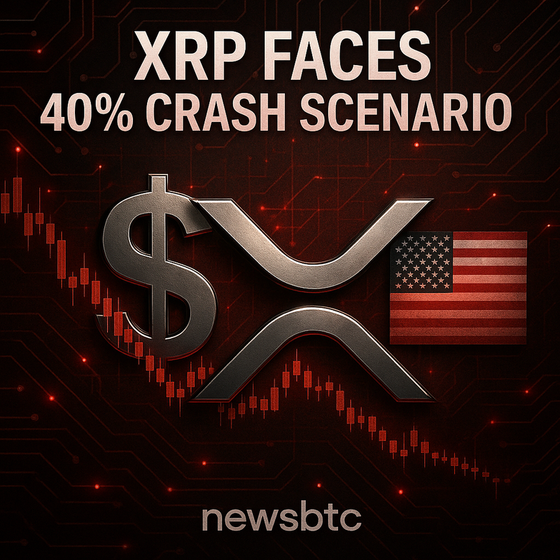 리플 XRP, 최악의 경우 40% 급락 가능성…‘투매 후 반등’ 시나리오 제시