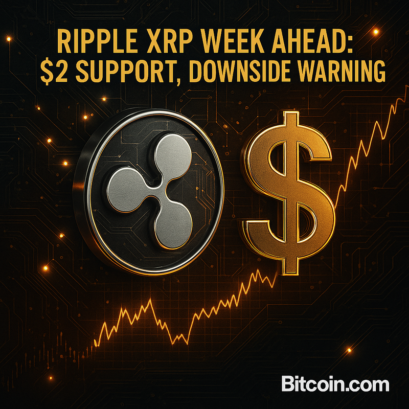 리플 XRP 주간전망: 2달러 지지·하락 위험 경고