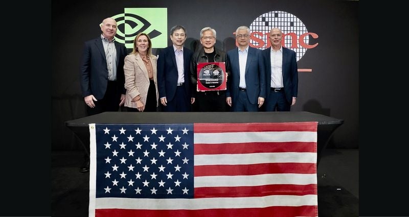 ‘엔비디아’ AI 칩 블랙웰, 美 TSMC 애리조나서 첫 생산…공급망 강화