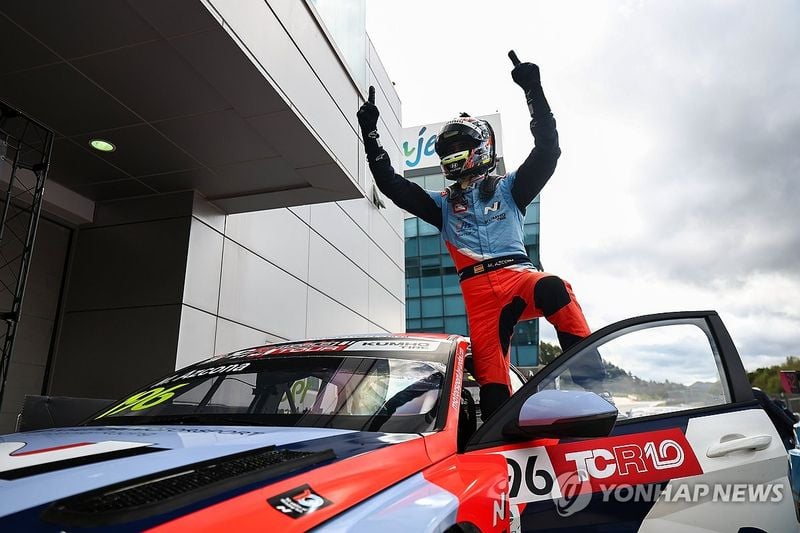 “TCR 월드투어 첫 국내 우승”…현대차 아반떼 N TCR, 레이스 제패→글로벌 위상 강화