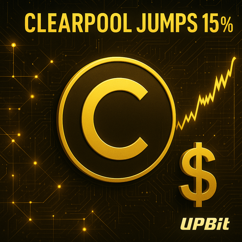 클리어풀, 업비트 상장 직후 174원 기록하며 15% 상승