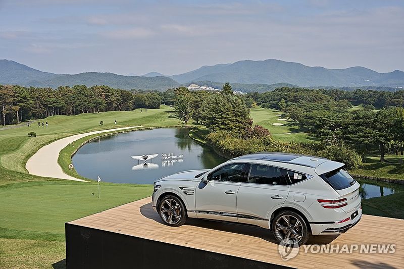 제네시스 GV80·GV70 앞세운 KPGA 대회…국내 골프 마케팅 전면전→프리미엄 전략