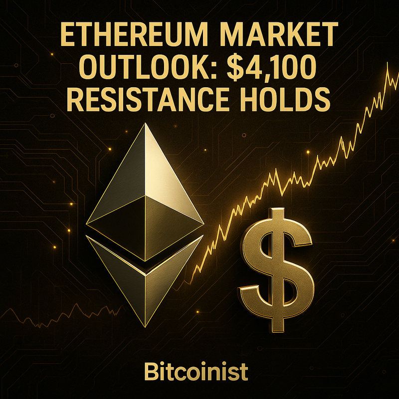 이더리움, 4,100달러 저항선 재확인…블랙록 등 기관자금 유입 속 ‘상승 구조’ 분석