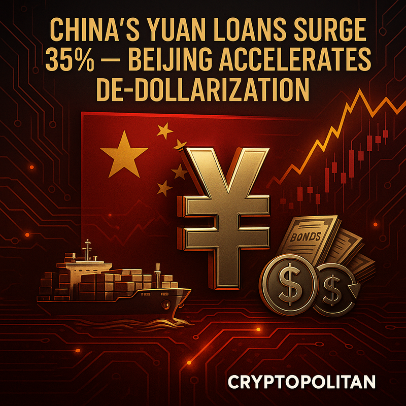 중국 위안화 대출 35% 급증…‘탈달러 전략’ 본격 가속화